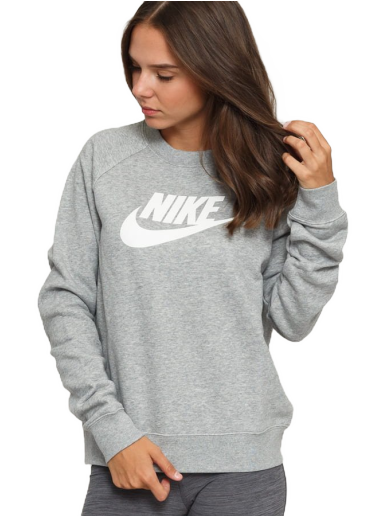 Pulover Nike Sportwear Essential Crew Siva | bv4112-063