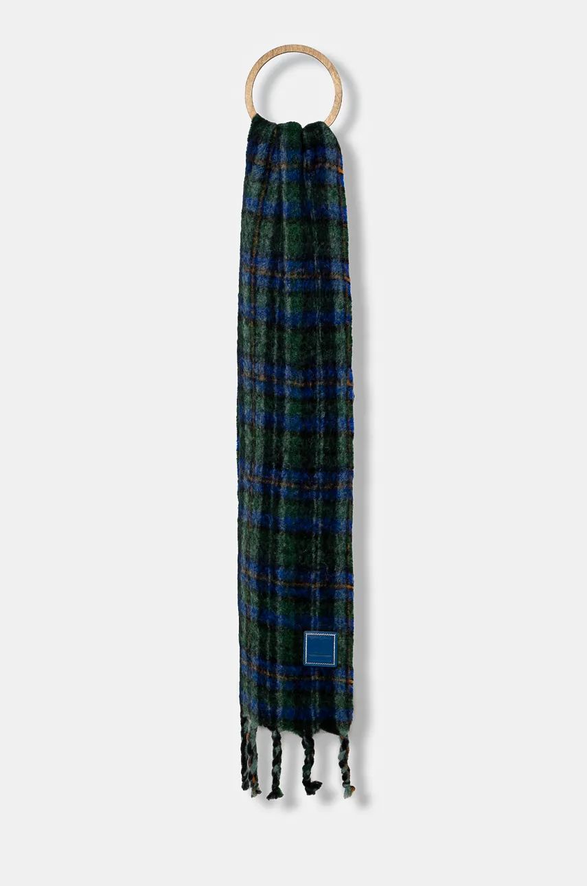 Šala ADER ERROR Woolen Scarf With Tassels Zelena | BN01FWAC0402GN, 0