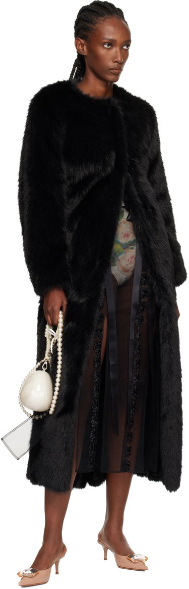 Torbica Simone Rocha Simone Rocha Pearl & Chain Strap Pearl Egg Bag Bela | BAG110ECBOW 0773, 3