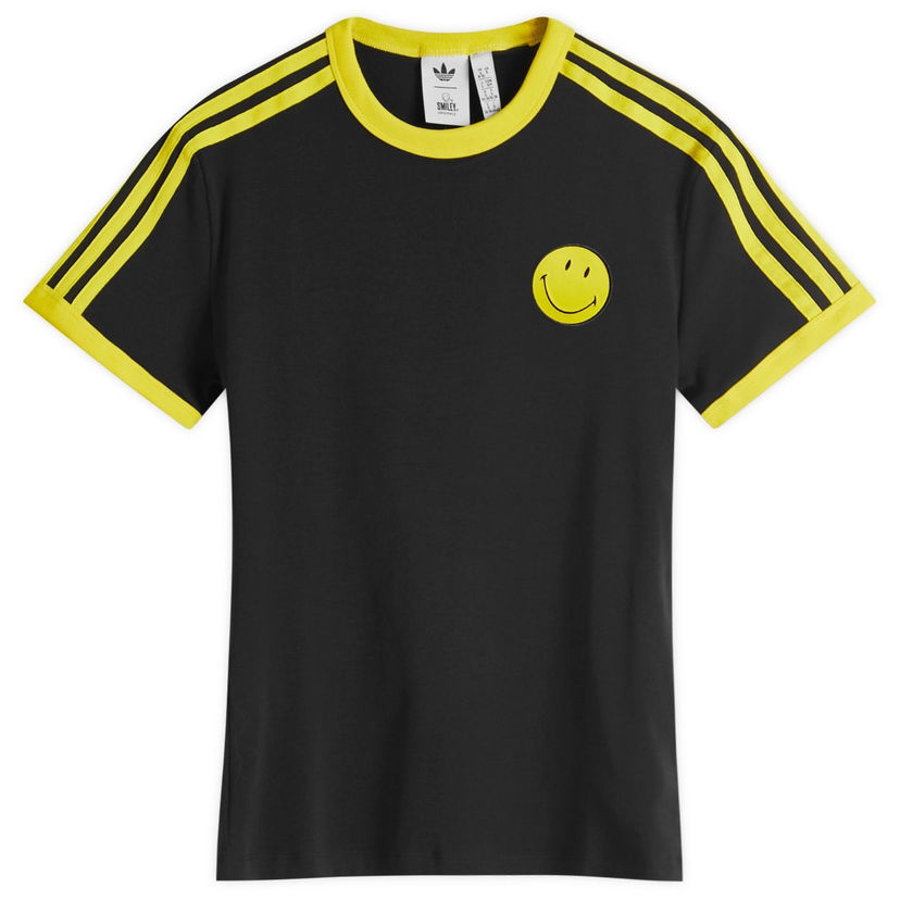 Majica adidas Originals Smiley Cali T-Shirt, Size Large Črna | JD2738