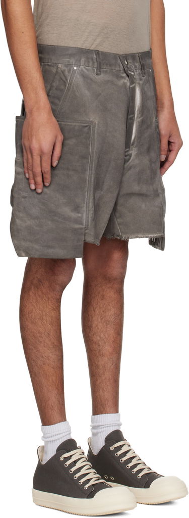 Kratke hlače Rick Owens Rick Owens DRKSHDW Hollywood Stefan Cargo Denim Shorts Siva | DU01E3358 DCF, 1