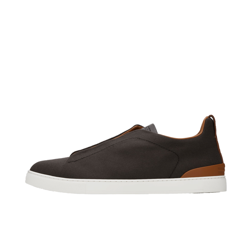 Superge in čevlji ZEGNA Triple Stitch Sneakers Rjava | LHUTE-S7006Z