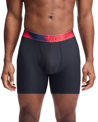 Boksarice Under Armour Under Armour UA Perf Tech Nov 6in Boxerjock 3-Pack Modra | 1383879-714, 2