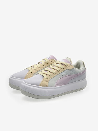 Superge in čevlji Puma Suede Mayu Tenisky Siva | 38311401_Ice Flow-Puma White-Nimbus Cloud, 3