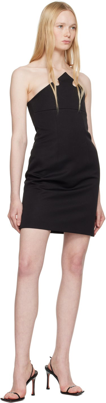 Obleke Coperni Coperni Crown Minidress Črna | DR184F3004, 3