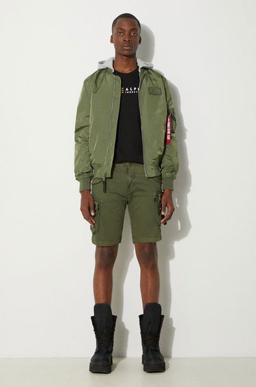 Majica Alpha Industries Alpha Label T Črna | 118502.03, 1
