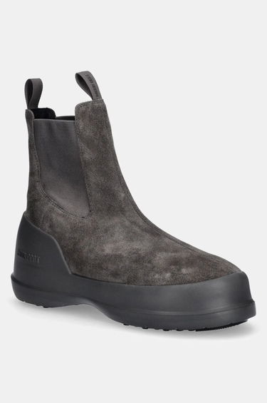Superge in čevlji Moon Boot Suede Chelsea Boots Siva | 80D2480050.H005, 0