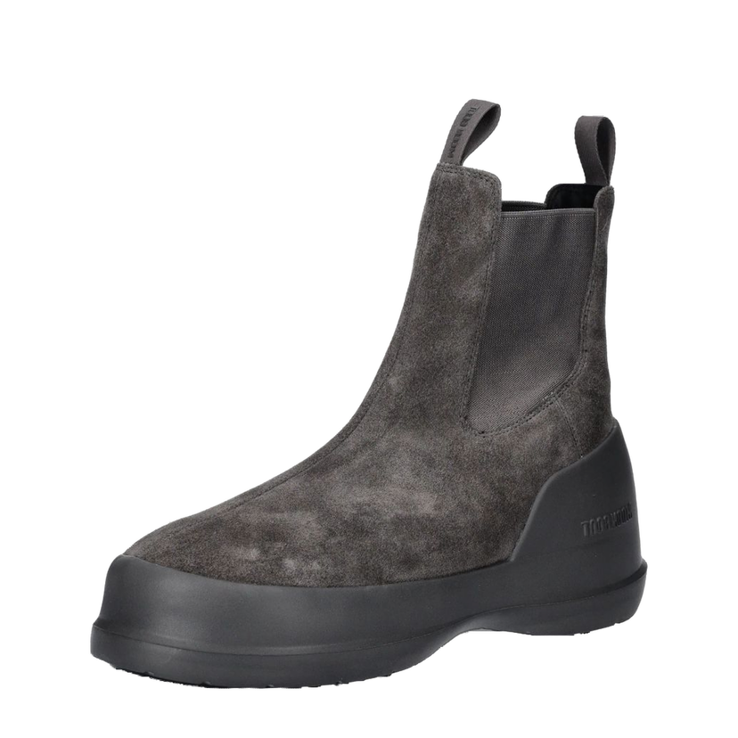 Superge in čevlji Moon Boot Suede Chelsea Boots Siva | 80D2480050.H005