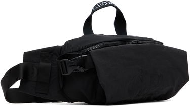 Torbice za okoli pasu C.P. Company C.P. Company Paper Touch Belt Bag Črna | 18CMAC298A-110188G, 1