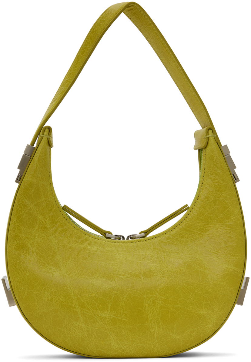 Torba za čez ramo OSOI Mini Toni Crescent Shoulder Bag Rumena | 24SB030-101-03