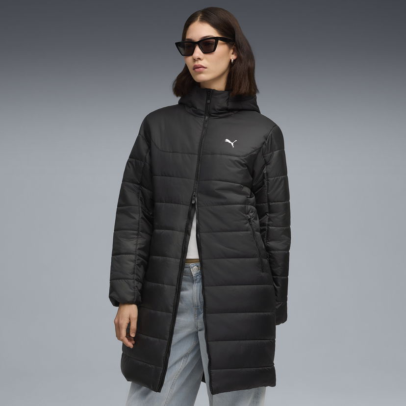 Parka Puma Essentials Hooded Padded Parka Črna | 685232_01