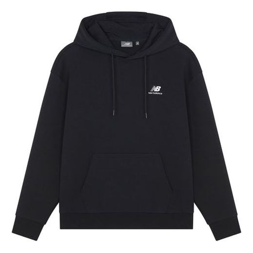 Pulover New Balance Essentials Pullover Hoodie Črna | 5CC18043-BK