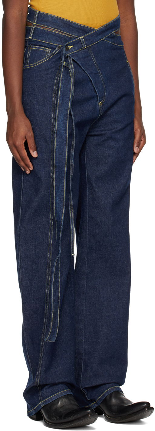 Kavbojke Ottolinger Ottolinger Signature Wrap Jeans Modra | 1700201E, 1