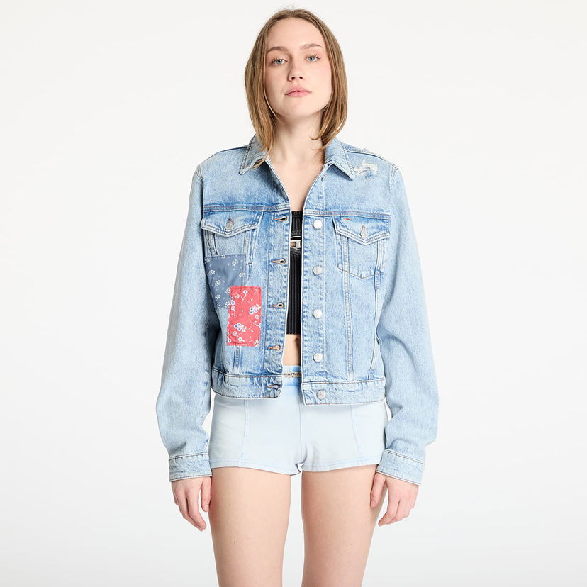 Jakna Tommy Hilfiger Tommy Jeans Classic Trucker Denim Jacket Modra | DW0DW20116 1AB