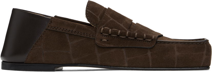 Oblačila Jacquemus Jacquemus 'The Carré' Loafers Rjava | 24H243FO147-4355