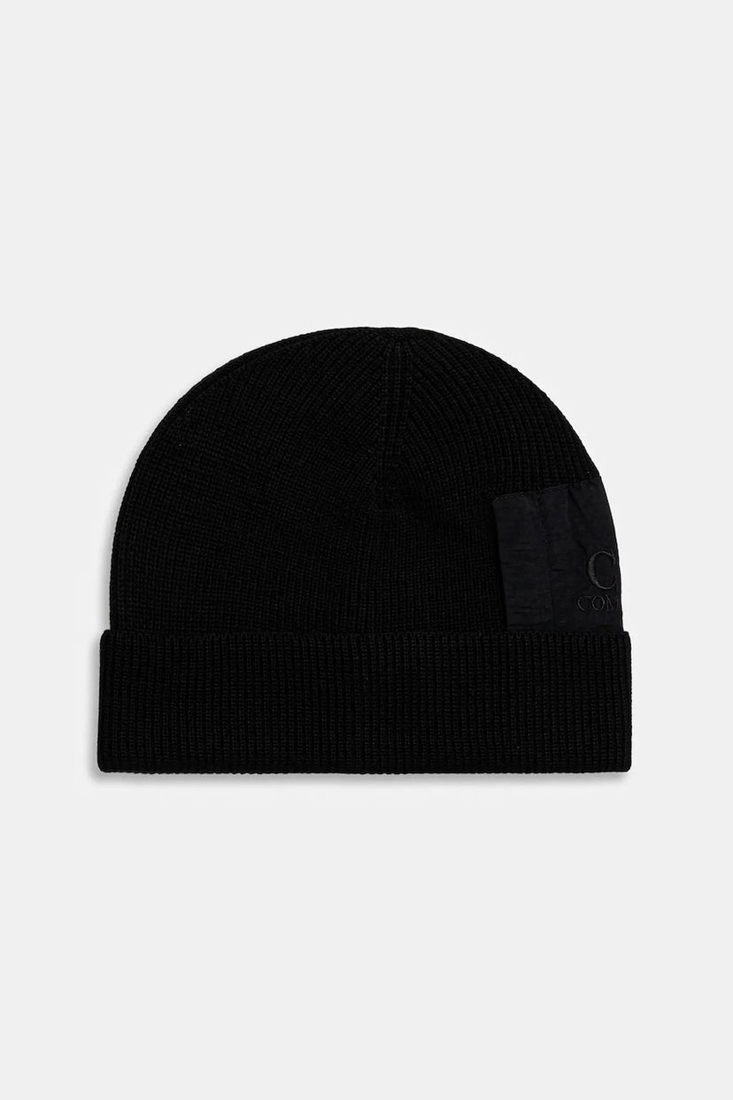 Beanie C.P. Company C.P. Company Wool Beanie Črna | 19CMAC163A005509A