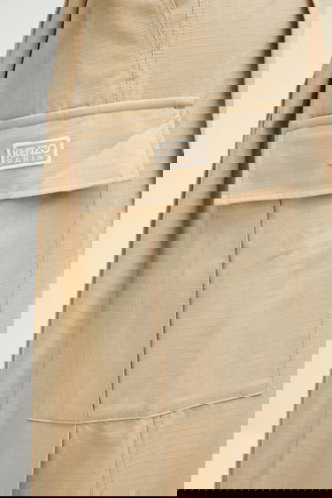 Krila KENZO Kenzo Maxi Pleated Skirt Bež | FF52JU3039DL.11, 3