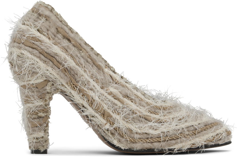 Superge in čevlji The Row The Row Women's Prudens High Heel Pumps Bež | F1532-MY1