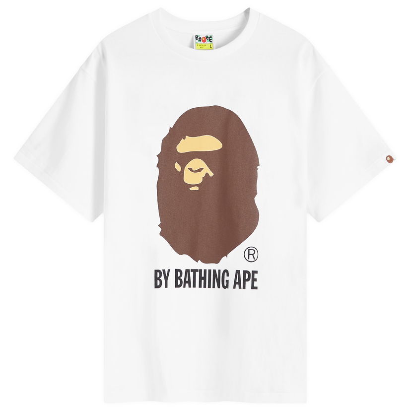 Majica BAPE A Bathing Ape By T-Shirt Bela | 001TEK301002M-WHT