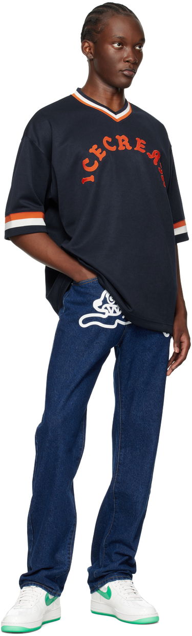 Kavbojke BBC IceCream ICECREAM Running Dog Jeans Modra | ICD001, 3