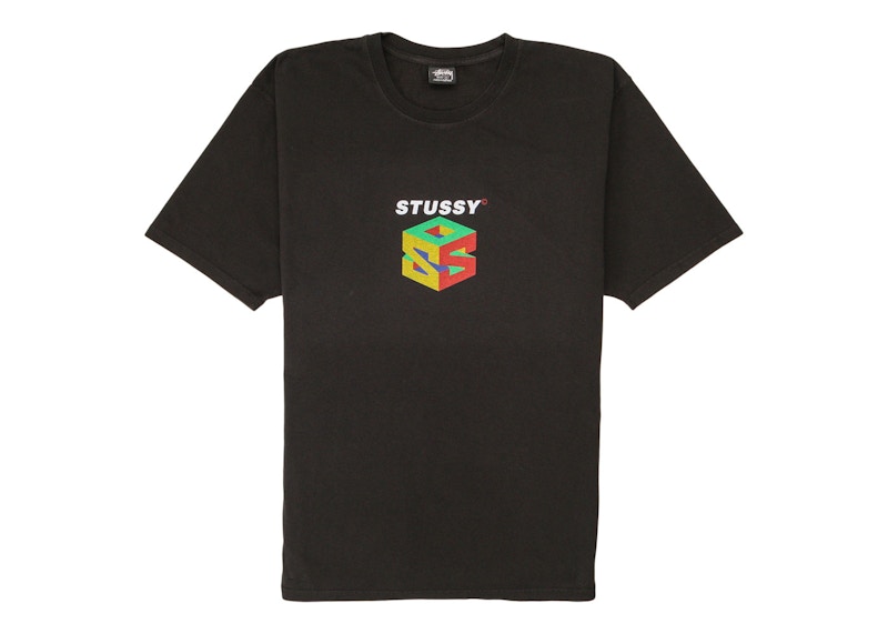 Majica Stüssy Pigment Dyed Graphic T-Shirt Črna | 1904913_BLAC