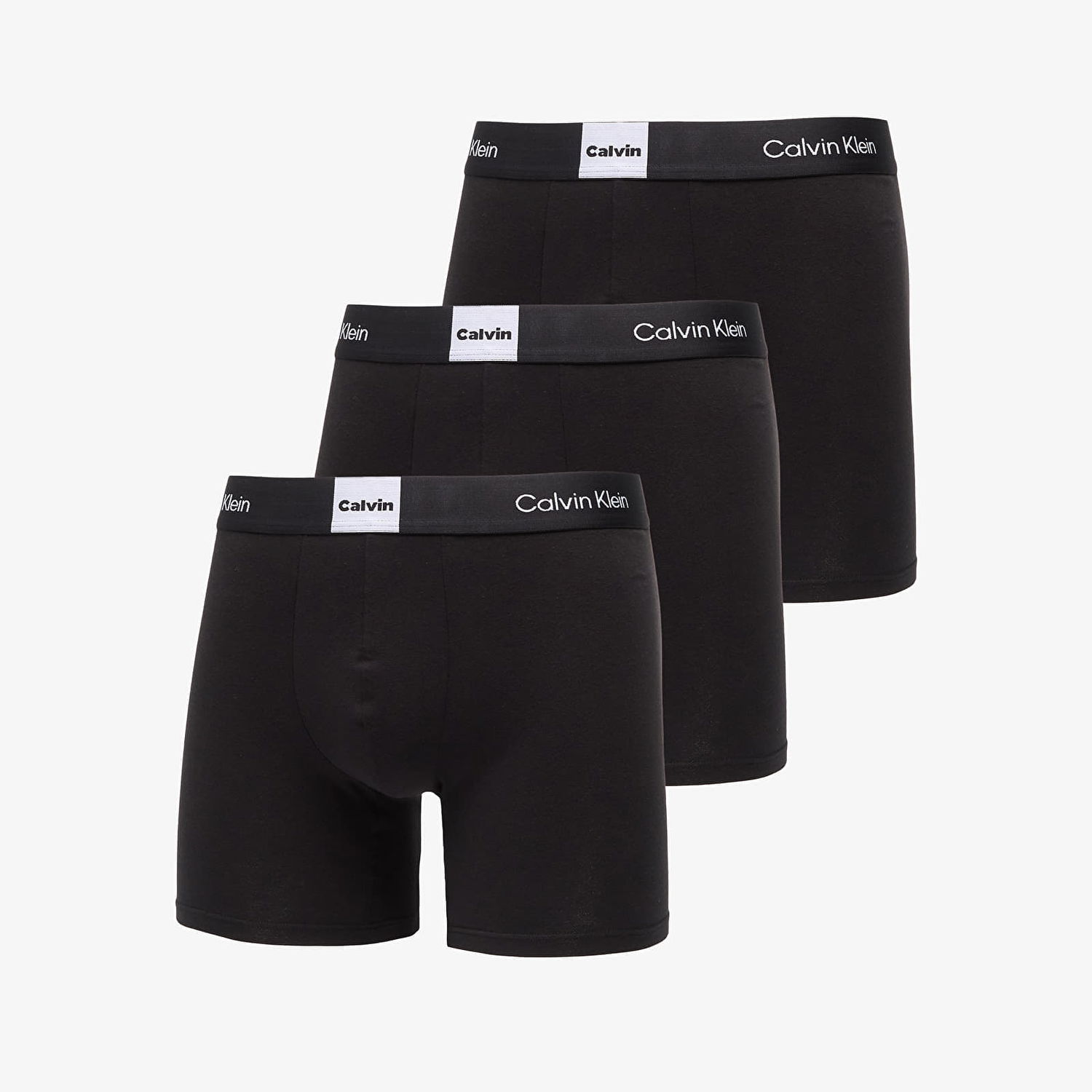 Boksarice CALVIN KLEIN Calvin Klein Boxer Brief 3-Pack Črna | LV00NB4477 UB1, 0