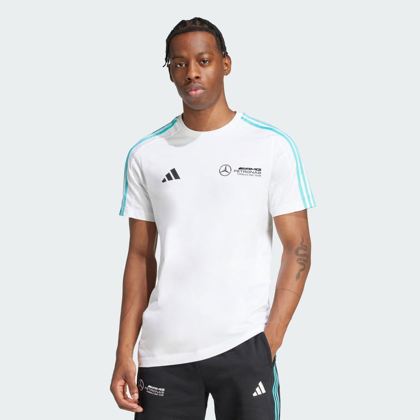 Majica adidas Performance Mercedes - AMG Petronas Formula One Team DNA T-Shirt Bela | JV5457