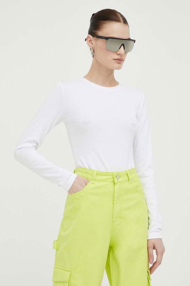 Majica Samsoe Samsoe Long Sleeve Tee Črna | F00013150, 3