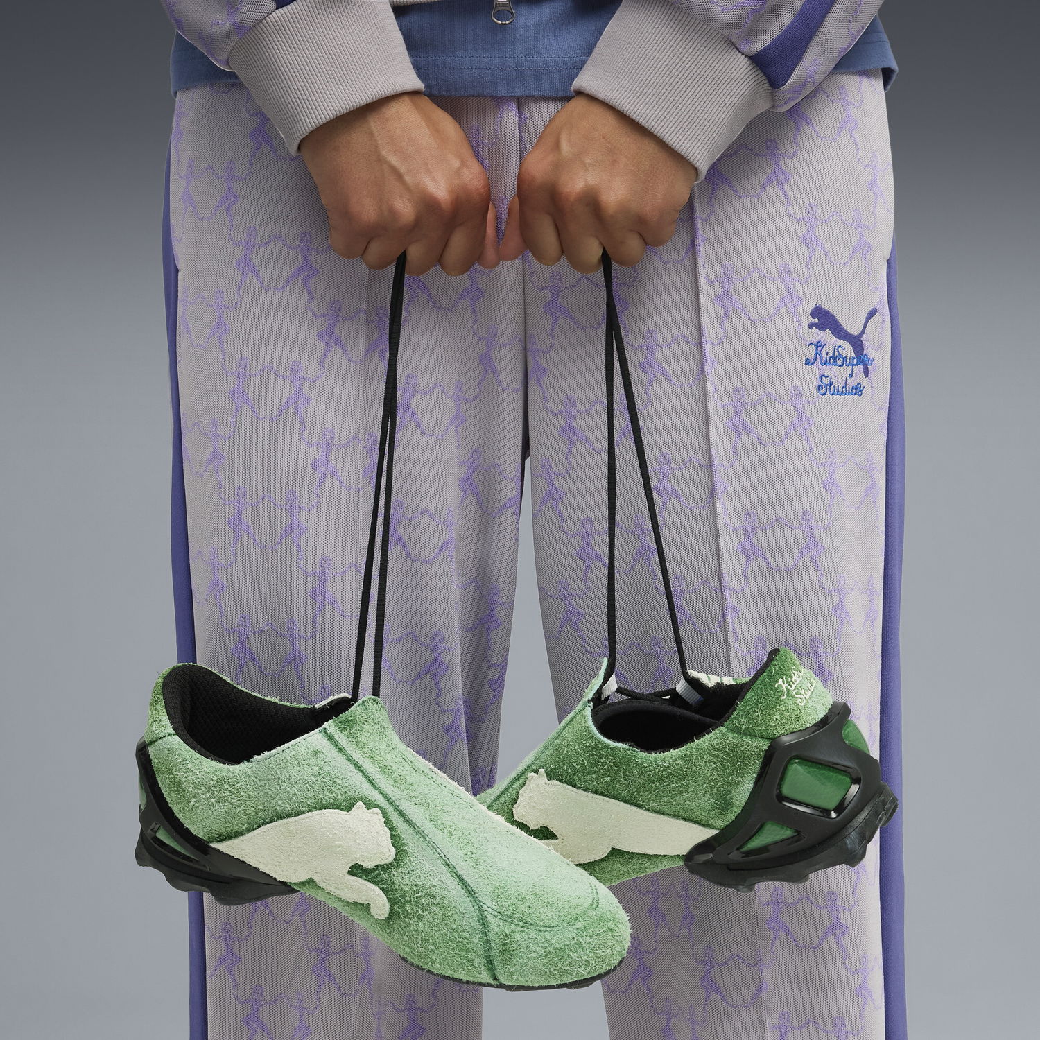 Superge in čevlji Puma KIDSUPER V-S1 Archive Zelena | 403848_01, 1
