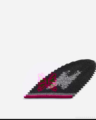 Beanie Chopova Lowena Cyber Butterfly Beanie Črna | 6710 BLCKMLT, 1