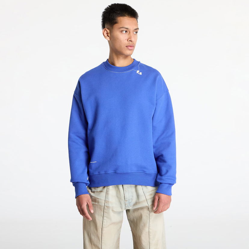 Pleteni pulover Footshop FTSHP RFTW Crewneck Sweatshirt Modra | FTSHP_339