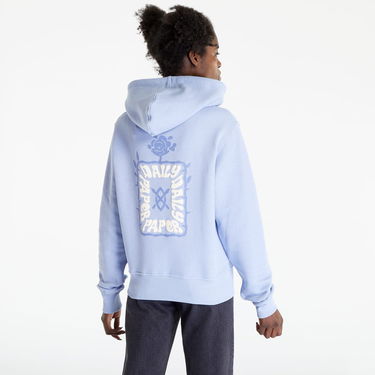 Pulover DAILY PAPER Paz Hoodie Modra | 2311116, 4