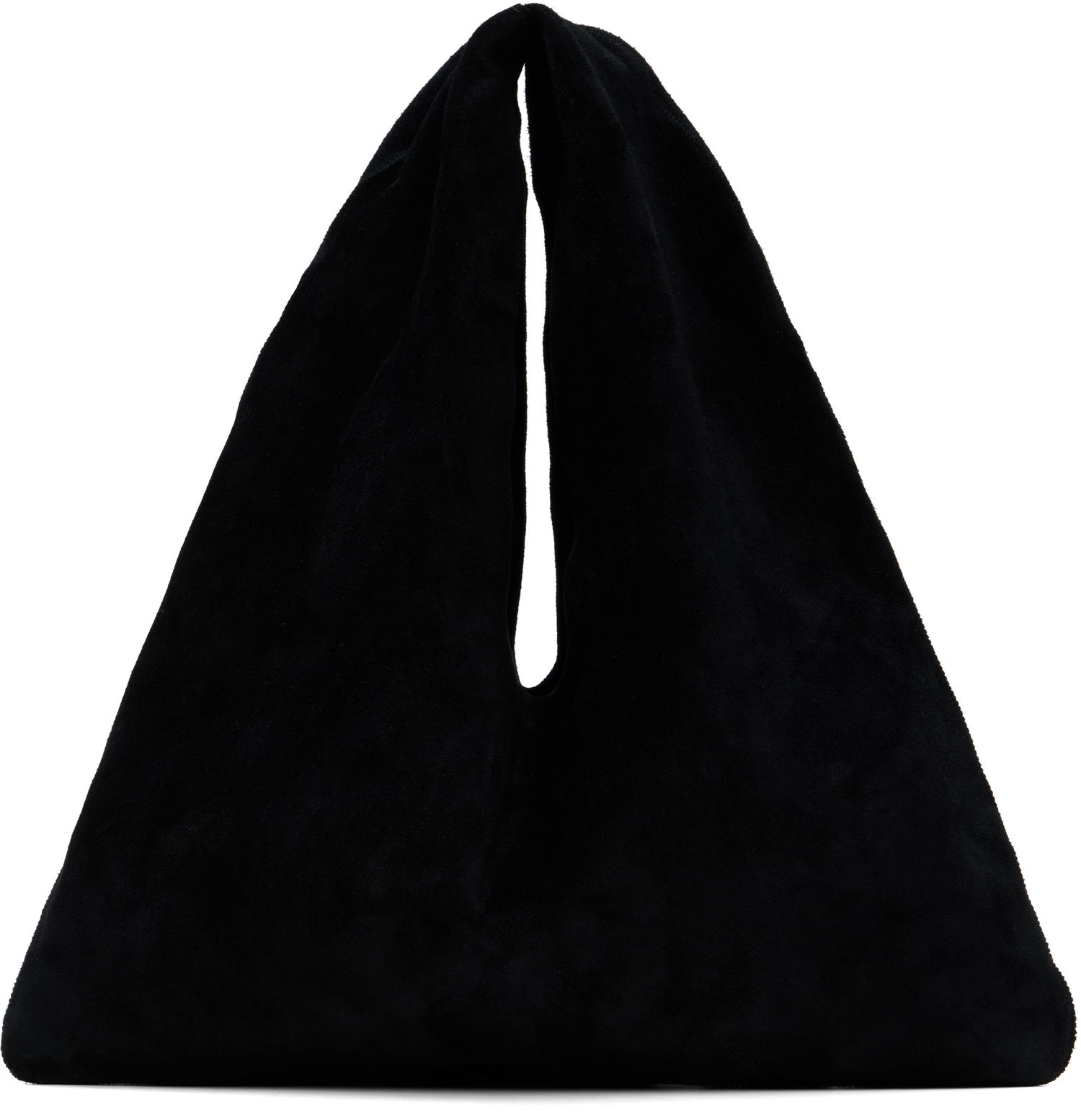 Torbica The Row The Row Small Bindle Suede Tote Črna | W1682-L613, 0