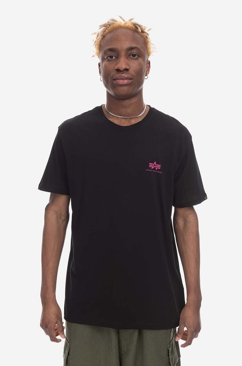 Majica Alpha Industries Alpha Industries Basic Small Logo T-Shirt Črna | 188505.693