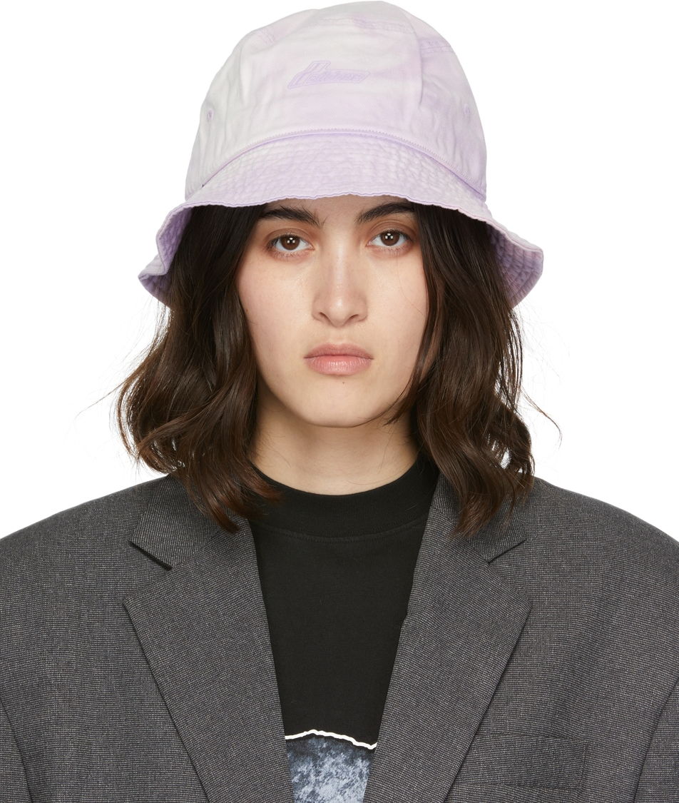 Kapa We11done We11done Iridescent Logo Bucket Hat Lila | WD-AH8-20-118-U-PP, 0