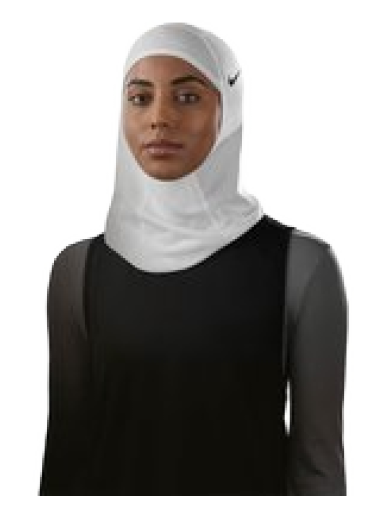 Kape in klobuki Nike Pro Hijab 2.0 Bela | 9320-13-wht