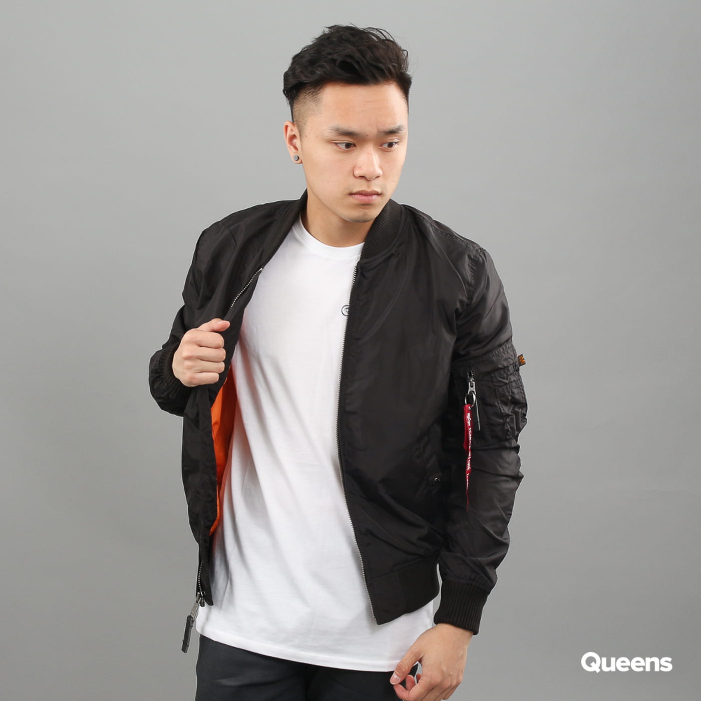 Vetrovka Alpha Industries MA - 1 TT Črna | 191103 03, 0