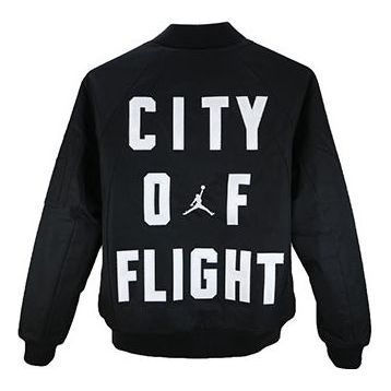 Bomber jakna Jordan Jordan City of Flight MA-1 Jacket Črna | 911314-010, 0