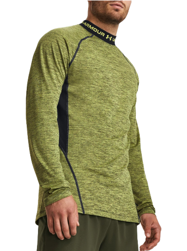 Majica Under Armour ColdGear® Twist Mockneck Tee Zelena | 1379820-743