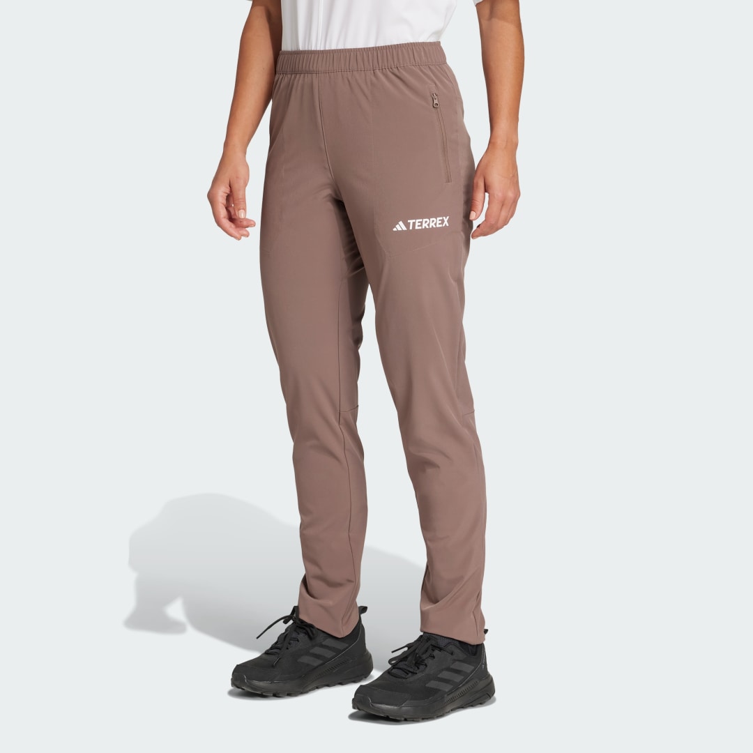 Hlače adidas Performance Multi Essentials Stretch Hiking Pants Rjava | JM3132, 0