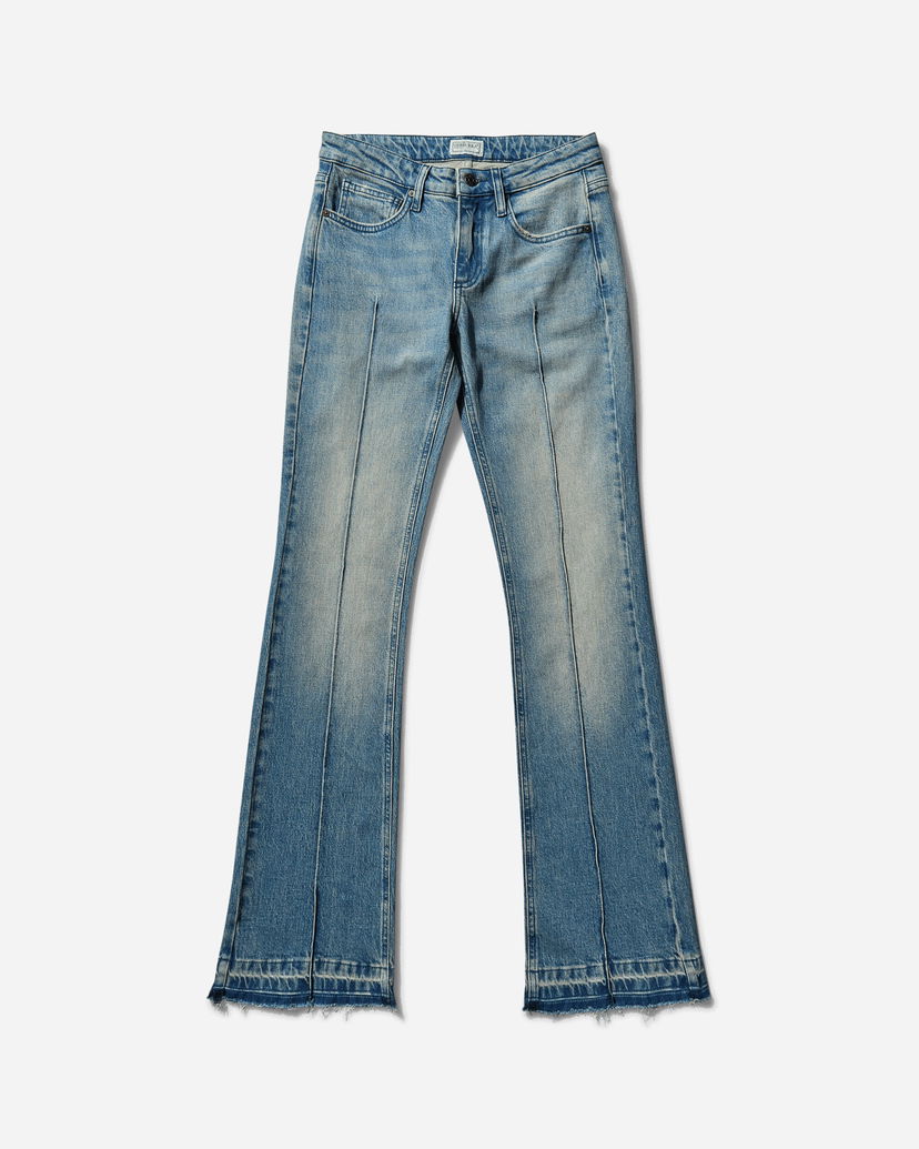 Kavbojke GUESS Flare Denim Pants Modra | W4BU18D5AC2 GUUI