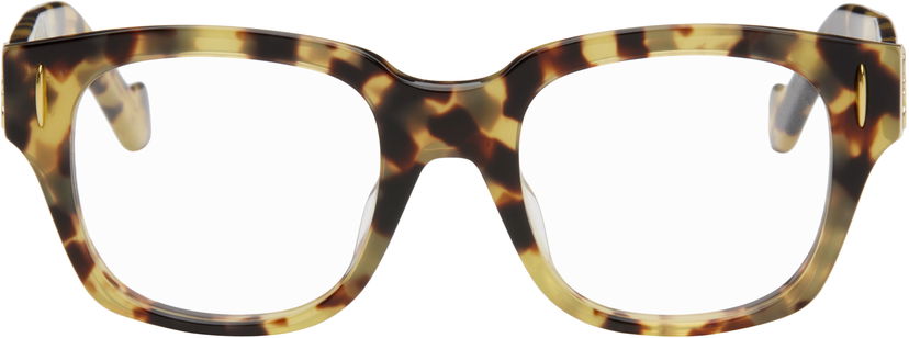 Sončna očala Loewe Loewe Anagram Square Eyeglasses Rjava | LW50091I@50056 192337200038