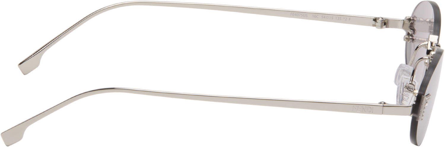 Sončna očala FENDI 'Fendi First' Crystal Sunglasses Kovinski | FE4075US@5416C 840126860436, 1