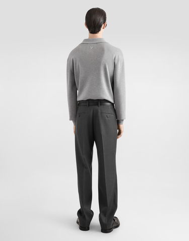 Hlače Dolce & Gabbana Dolce & Gabbana Double Darts Wool Pants Siva | GP0N2TFUZC2S8290, 2