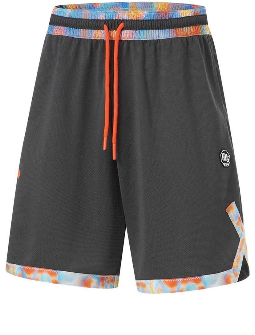 Kratke hlače Li-Ning BadFive Graphic Basketball Shorts Črna | AAPU111-2