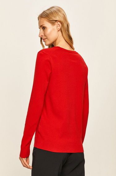 Pleteni pulover Tommy Hilfiger Regular Fit Sweater Rdeča | WW0WW25294.NOS, 1