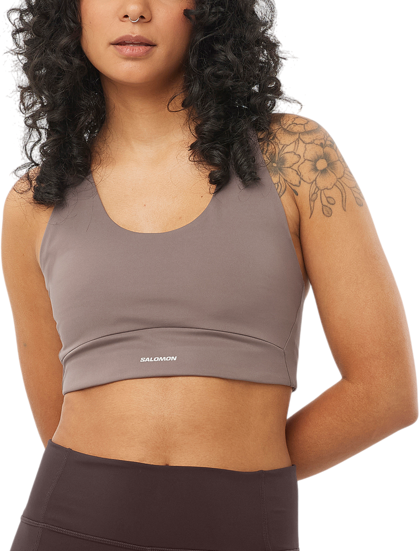 Modrček Salomon Salomon SHKout Core Bra Lila | lc2457100