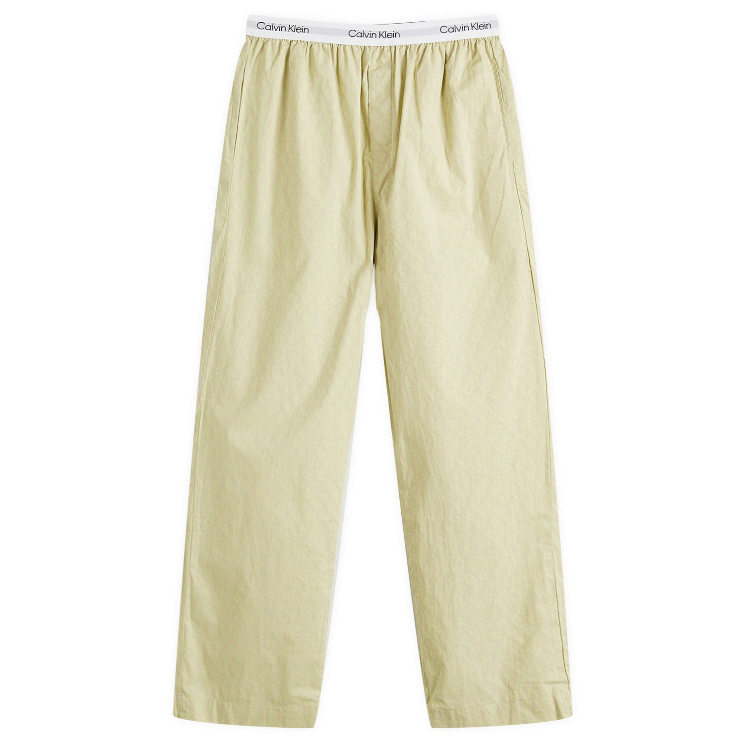 Pižame CALVIN KLEIN Calvin Klein Sleep Pants Monogram Large Zelena | LV00NM2830VRK, 0