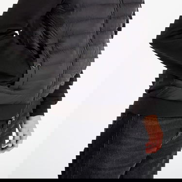 Puhovka Tommy Hilfiger Jacket Mix Media Ess Rwb Stand Collar Črna | MW0MW41329 BDS, 3