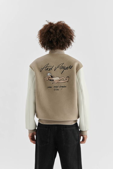 Jakna AXEL ARIGATO Wes Varsity Jacket Bež | A2178002, 3